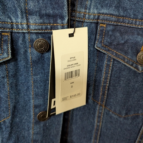 DKNY Blue Denim Jacket - Picture 2 of 4